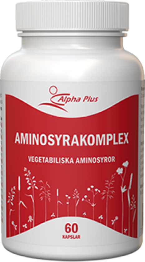Aminosyrekompleks Vegetabilske aminosyrer 60 kapsler