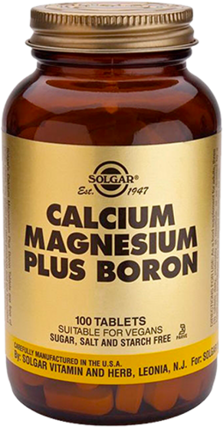 Calcium Magnesium plus Boron, 100 tabletter