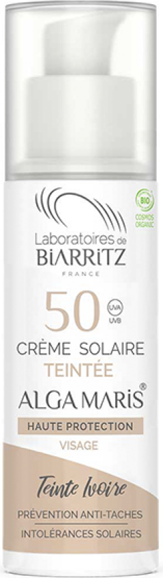 Tonet Solkrem for Ansiktet Ivory SPF50 50 m