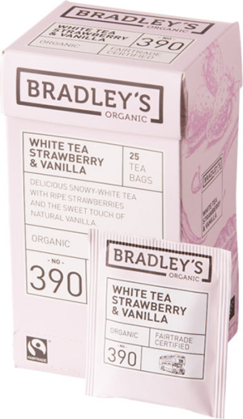 Hvit Te Jordbær og Vanilje 43,75 g