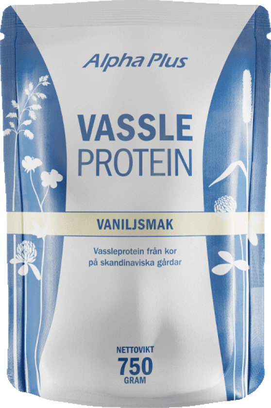Vassleprotein Vanilla, 750 g