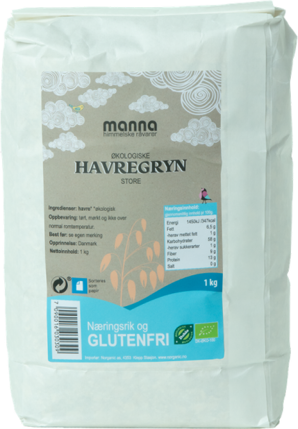 Bilde av Havregryn Glutenfri 1 kg