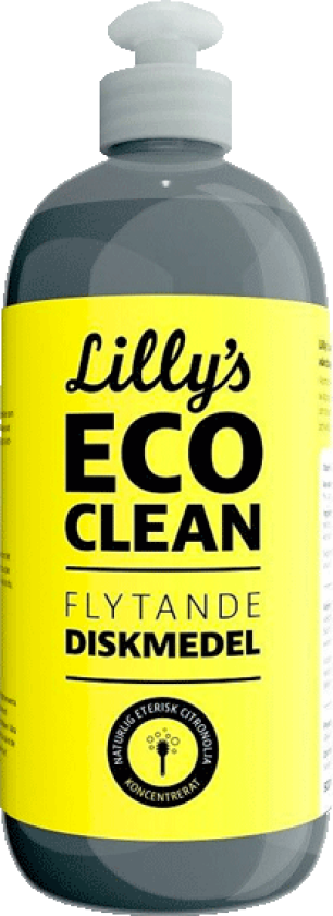 Konsentrert Flytende Oppvaskmiddel Sitron, 500 ml