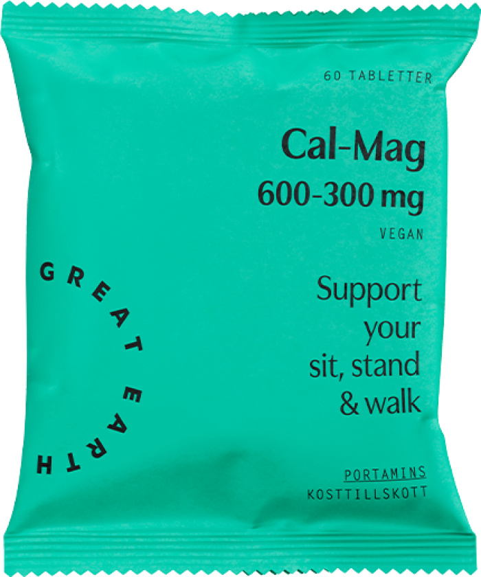 Cal/Mag 600/300 mg Refill 60 tabletter