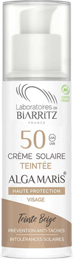 Tonet Solkrem For Ansiktet Beige SPF50 50 ml