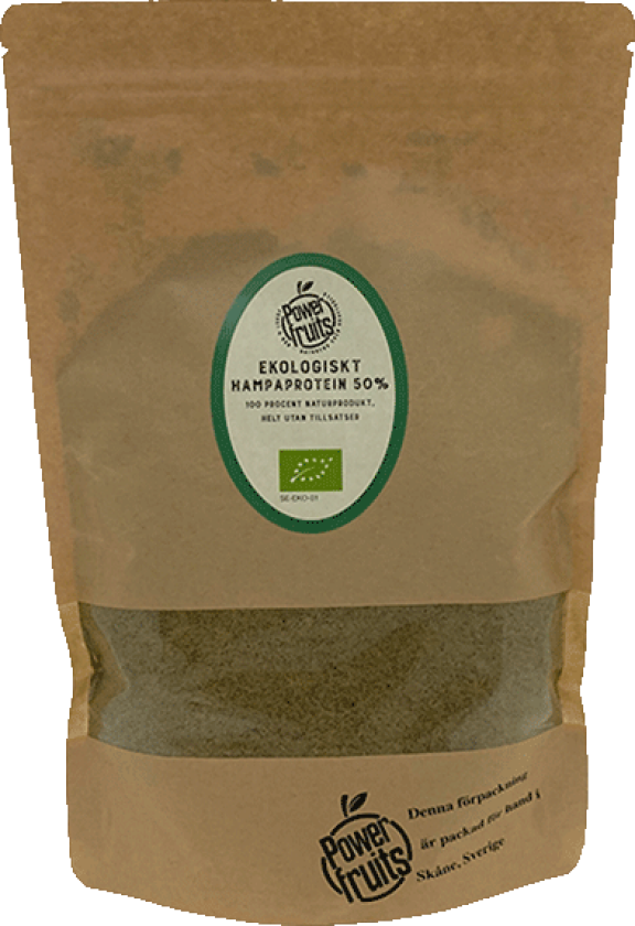 Økologisk Hamp protein 500 g