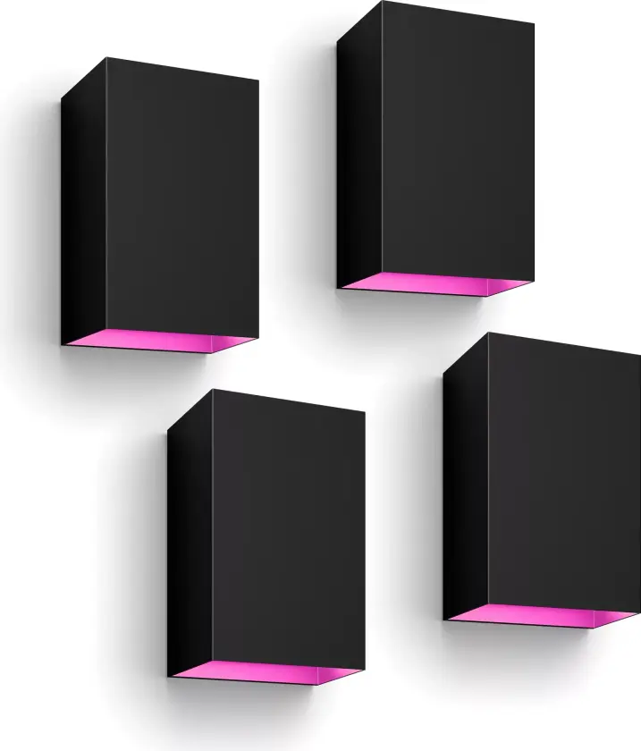 Utendørspakning: 4 Resonate vegglampe