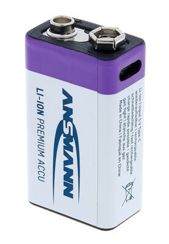 9V Akku USB-C
