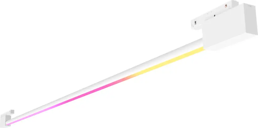 Bilde av Play gradient stort lysrør Hvit - White and color ambiance