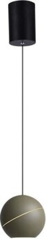 8W LED lampe - Flott taklampe, Ø12, champagne, inkl. oppheng - Dimbar : Ikke dimbar, Kulør : Varm