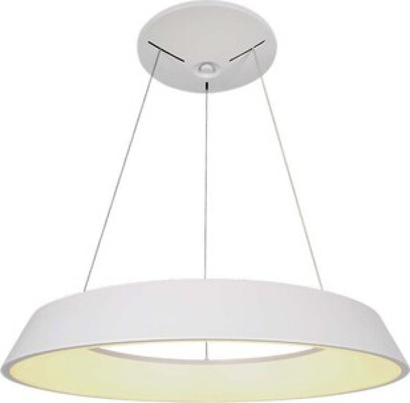 48W LED Designer lysekrone - Hvit, soft lys, dimbar, varm hvit, inkl. lyskilde - Dimbar : Dimbar, Kulør : Varm