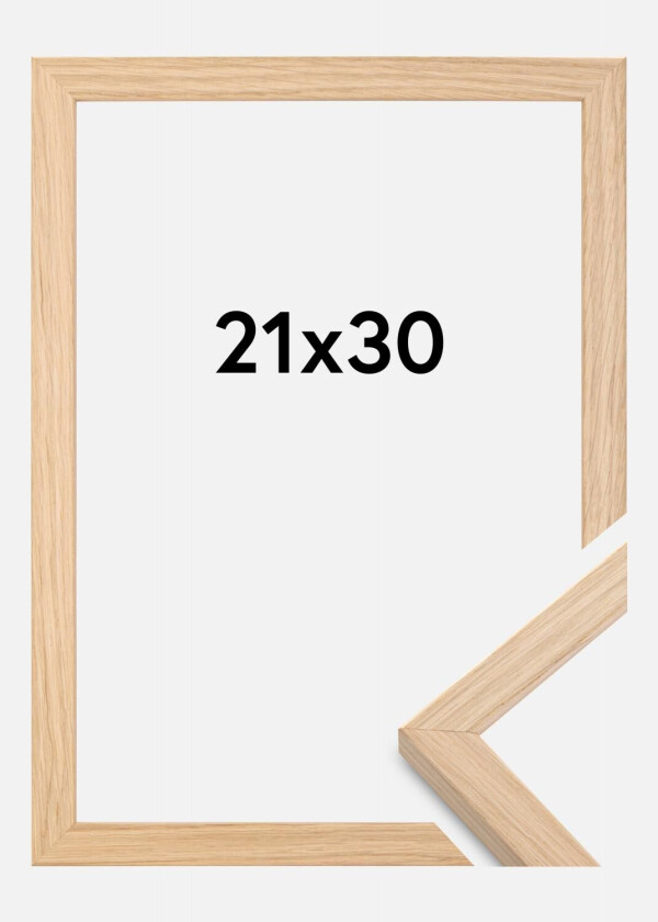 Ramme Grimsåker Akrylglass Eik 21x30 Cm