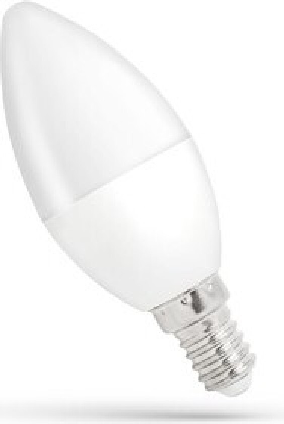 C37 LED lyspære 8W E14 - 230V - Dimbar : Ikke dimbar, Kulør : Kald