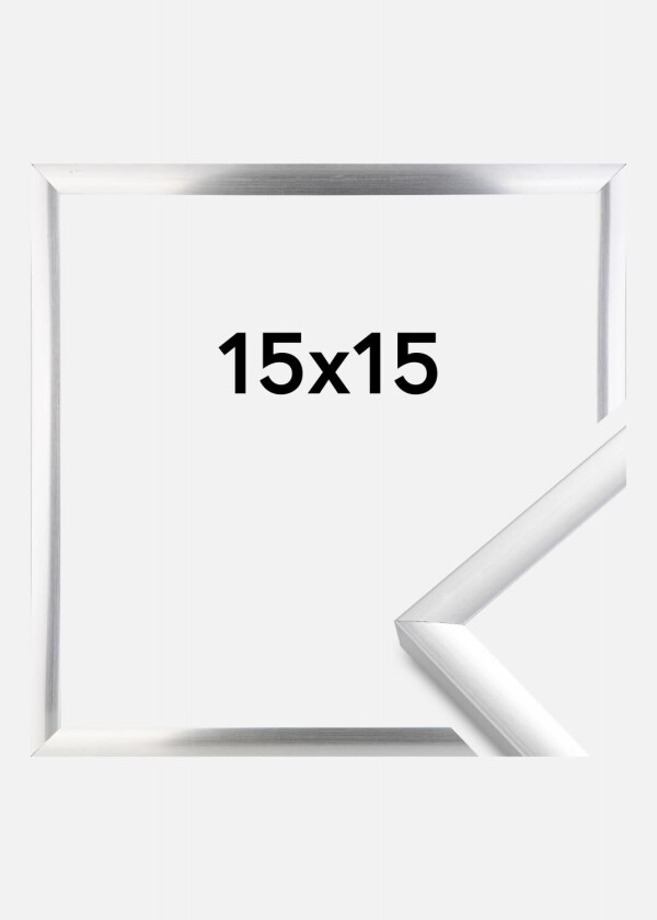 Ramme New Lifestyle Sølv 15x15 Cm