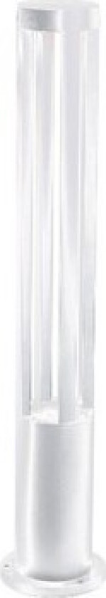 10W LED hage lampe - Hvit, 80 cm, IP65, 230V - Dimbar : Ikke dimbar, Kulør : Nøytral