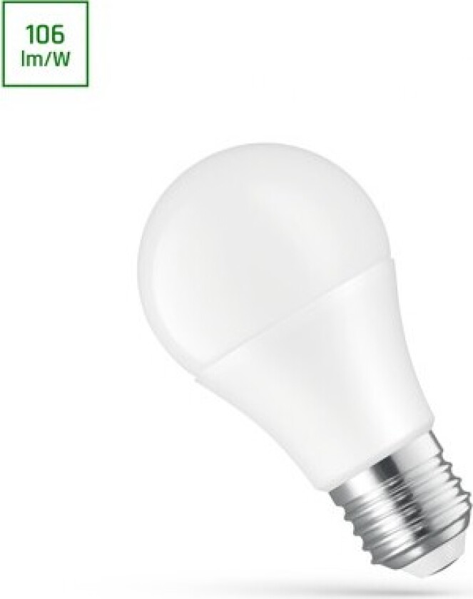 LED 8.5W E27 24V AC/DC - Nøytral Hvit, Spectrum - Dimbar : Ikke dimbar, Kulør : Nøytral