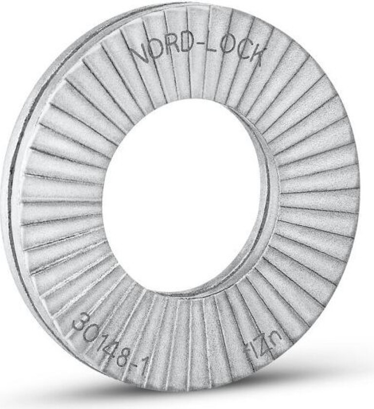 NL24 Låseskive DI 25,3 MM, ZINKFLAKE, DIN 25201 25,3 x 39 x 3,4 mm, 100-pakning
