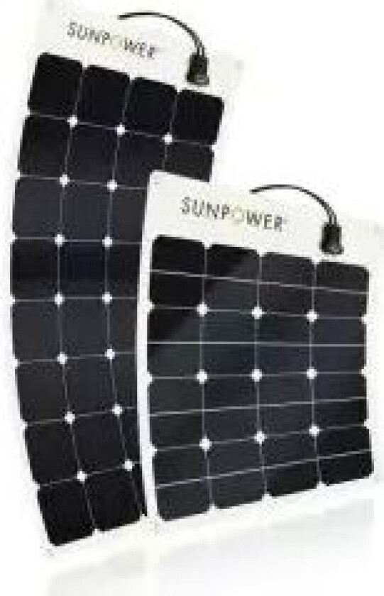 Solcellepanel Sunpower 50w, 12v