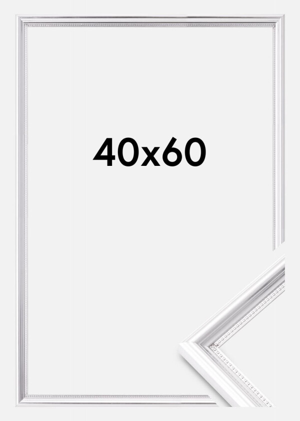 Ramme Gala Akrylglass Sølv 40x60 Cm
