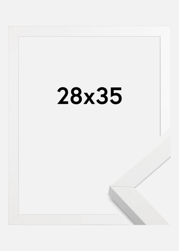Ramme Amanda Box Hvit 28x35 Cm