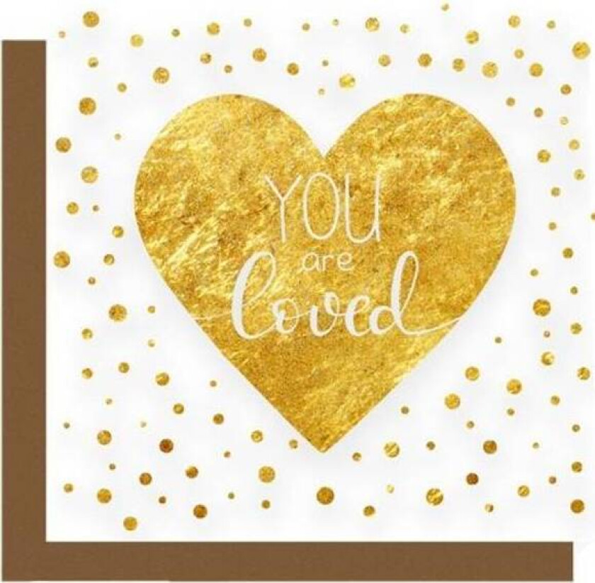 Gratulasjonskort S "You Are Loved"