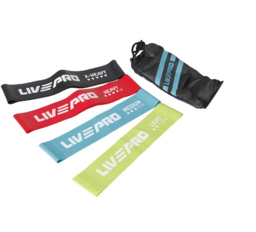 MiniBands 4 stk med oppbevaringspose