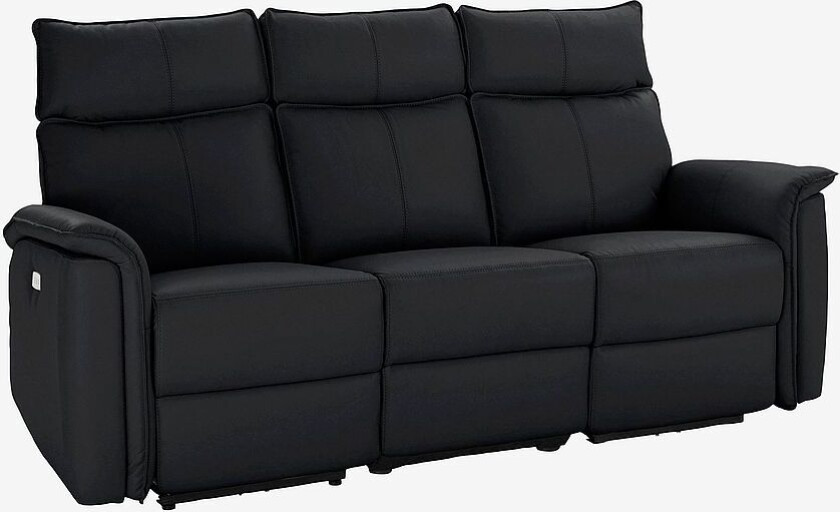 Sofa 3 seter Zola, Svart