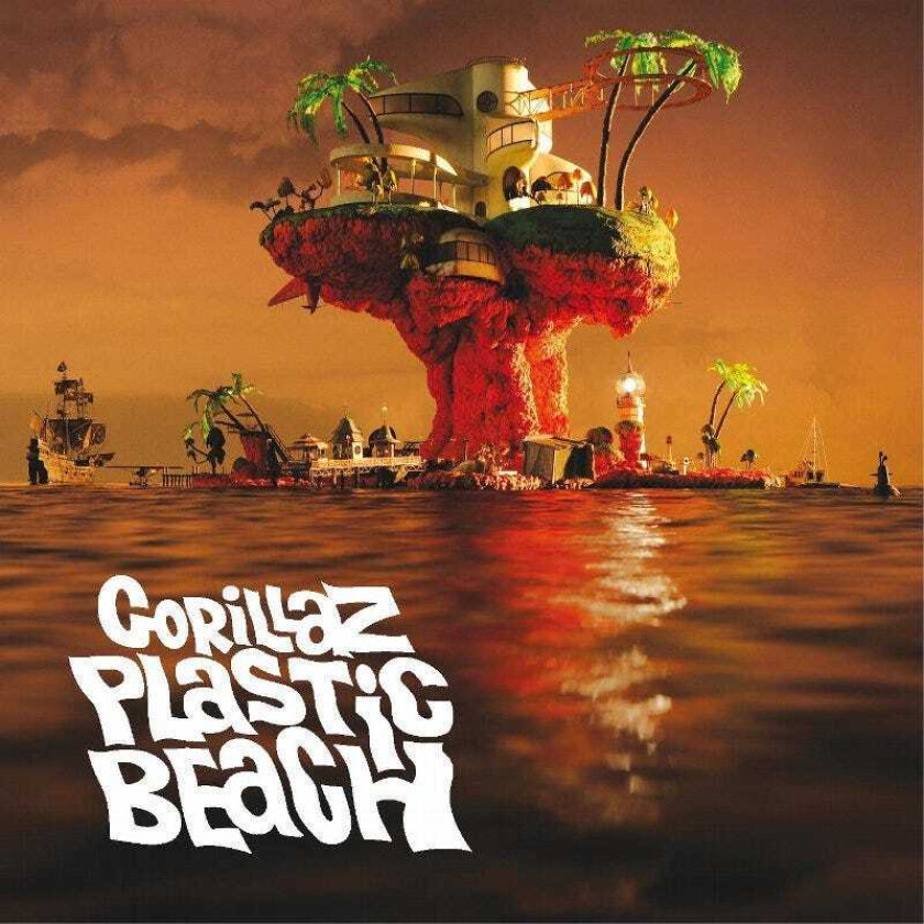 Gorillaz Plastic Beach LP/Vinyl
