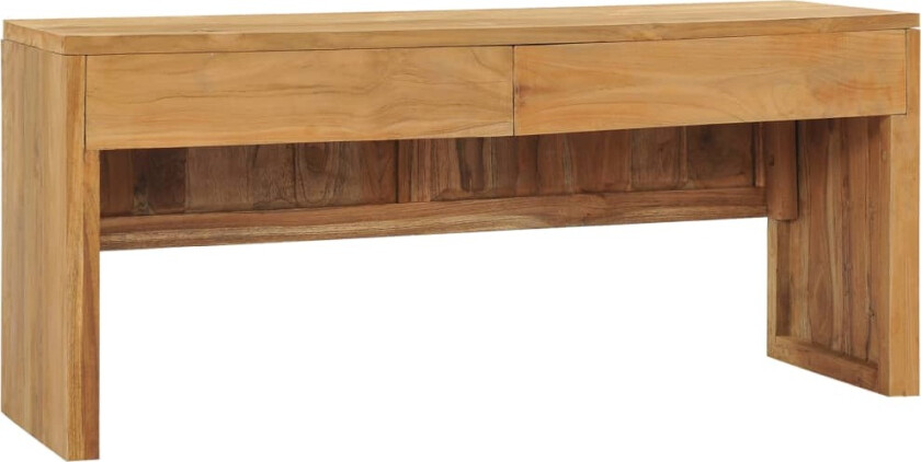 TV-benk 100x35x45 cm heltre teak