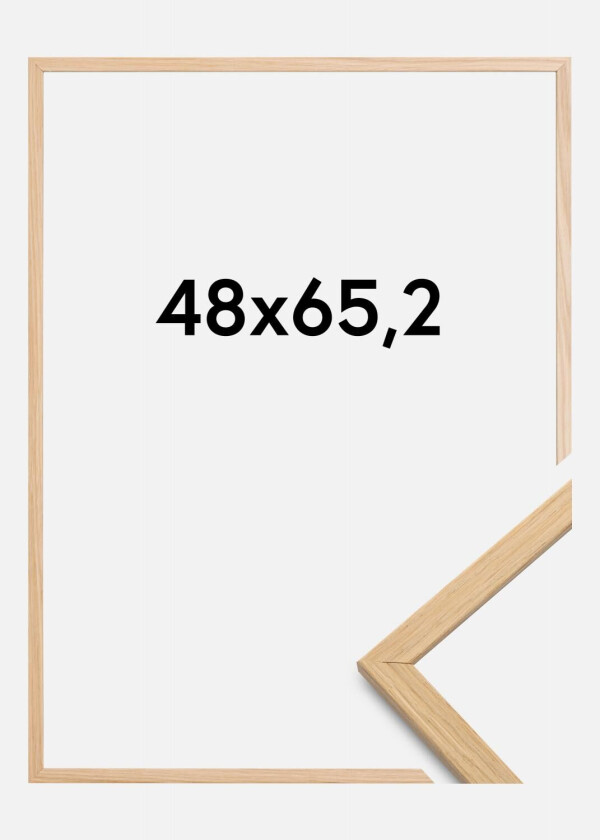 Ramme Edsbyn Akrylglass Eik 48x65,2 Cm