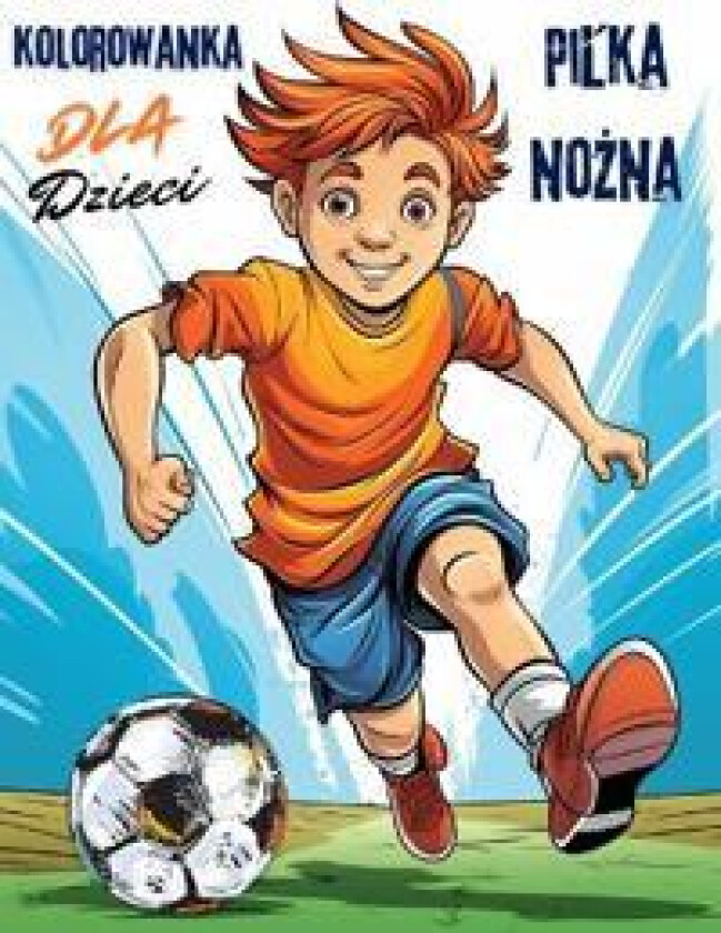 Pilka nozna Kolorowanka Dla Dzieci