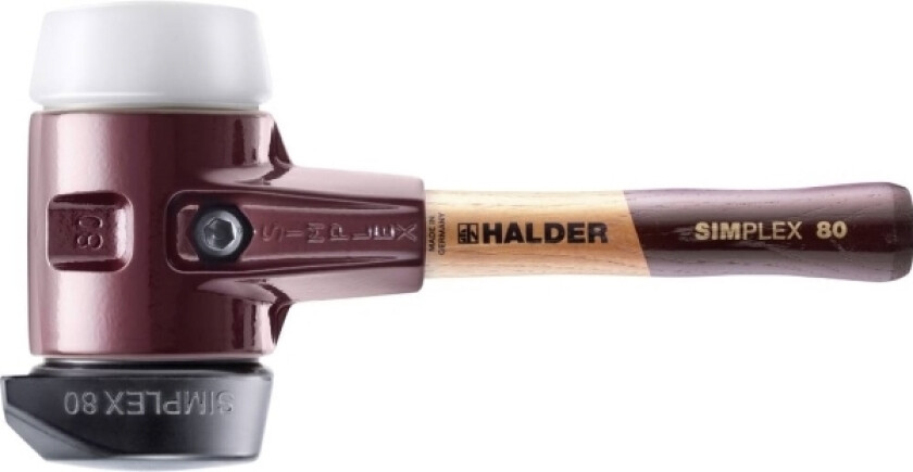 Halder Simplex 3027.282 Forhammer Ergonomisk Greb, Middelhård 2720 G 325 Mm 1 Stk
