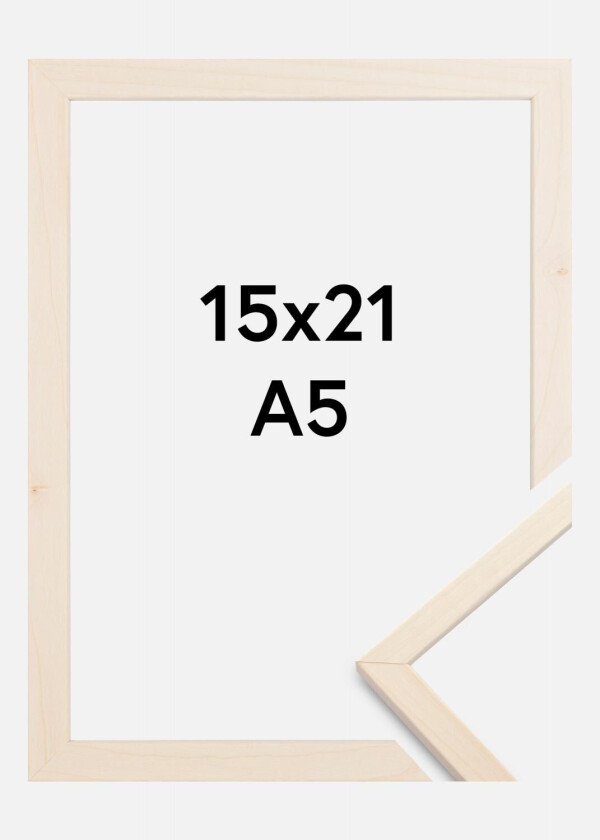 Ramme Edsbyn Lønn 15x21 Cm (A5)