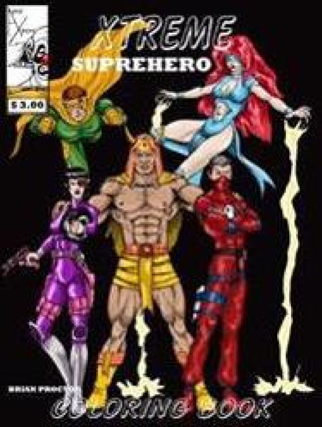 Xtreme Superhero Coloring Book