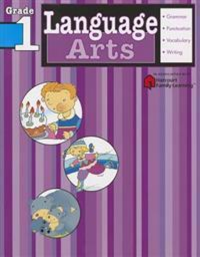 Language Arts: Grade 1 (Flash Kids Harcourt Family Learning)