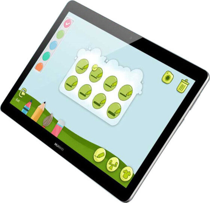Mediapad T3, 24,4 Cm (9.6"), 1280 X 800 Piksler, 32 Gb, 2 Gb, Android 7.0, Grå