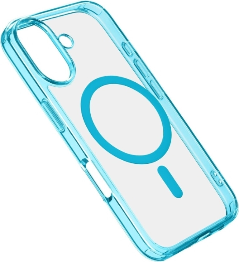 Cellularline Iconic Mag Magsafe Case - Für Apple Iphone 16 - Light Blue (60964)