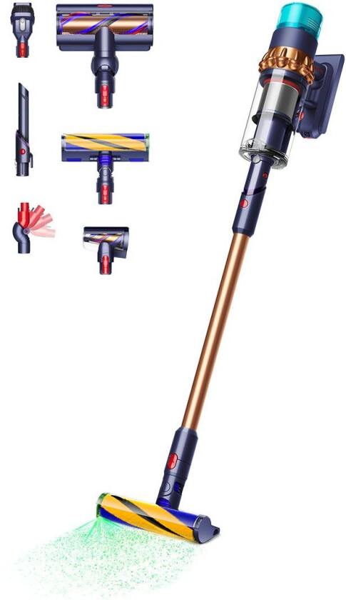 Gen5detect™ Absolute trådløs støvsuger (Prøyssisk blå/Rik kobber)