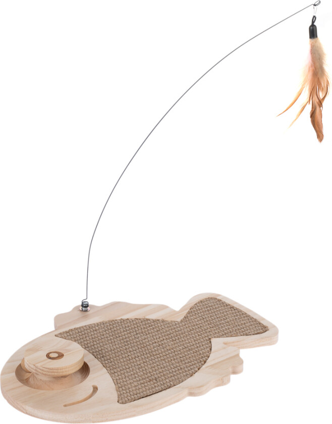 trefisk til å klore og leke med - L 36 x B 26 x H 4 cm