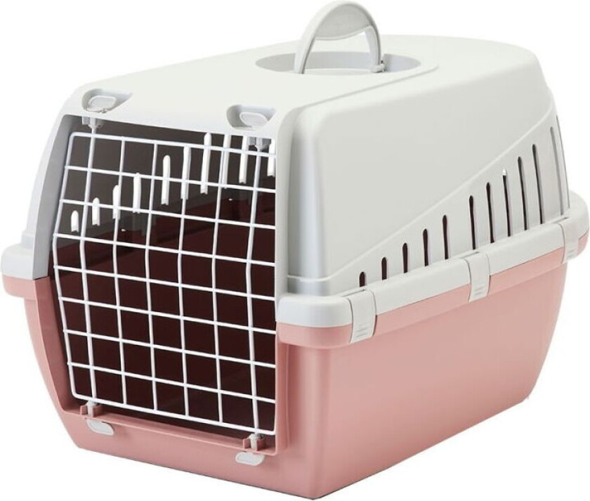 Trotter Transportbur Rosa/Hvit (1)