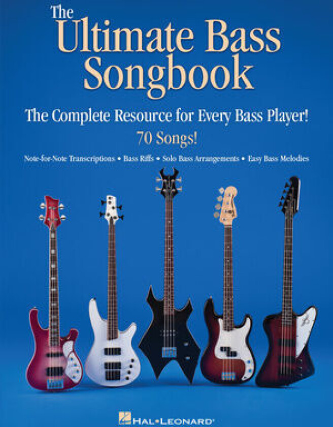 The Ultimate Bass Songbook av Hal Leonard Publishing Corporation