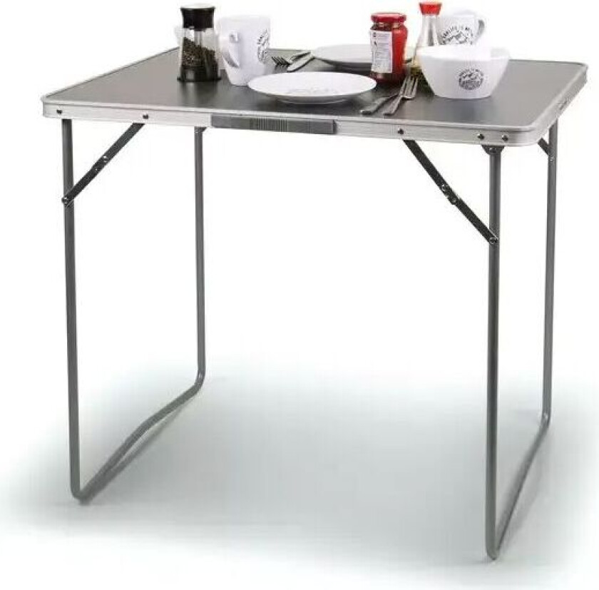 Mc Camping Campingbord Jesper 80x60 Cm Mørkegrå