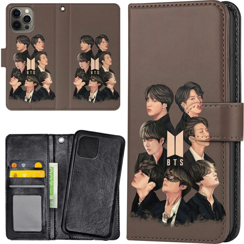 iPhone 15 Pro Max - Lommebok Deksel BTS