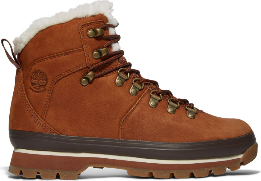 Mid Warm Lined Waterproof Boot Rust Nubuck 5