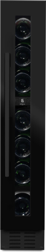 Innbyggbart vinskap - WineCave 15S Anthracite Black