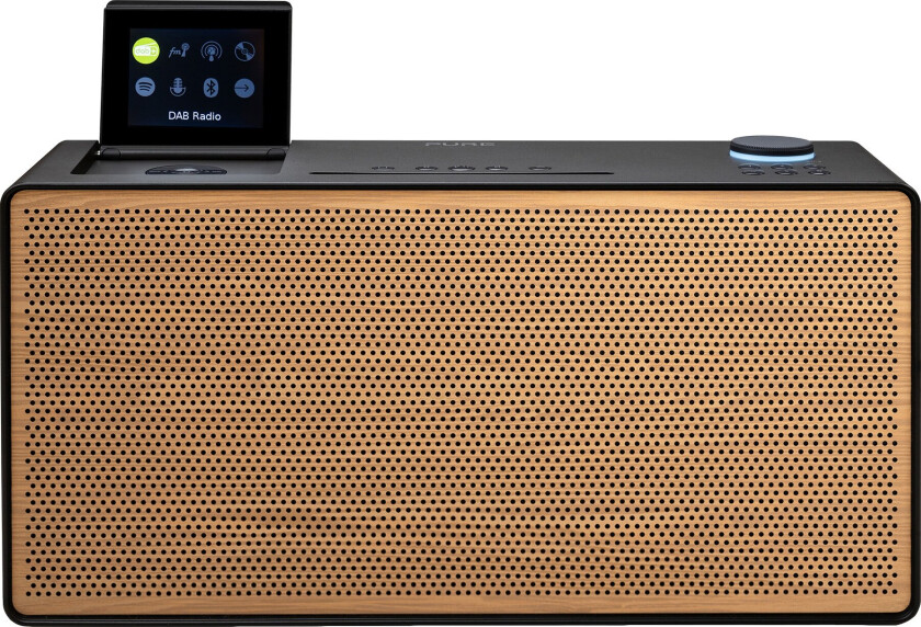 Evoke Home Wood Edition digitalradio (sort)