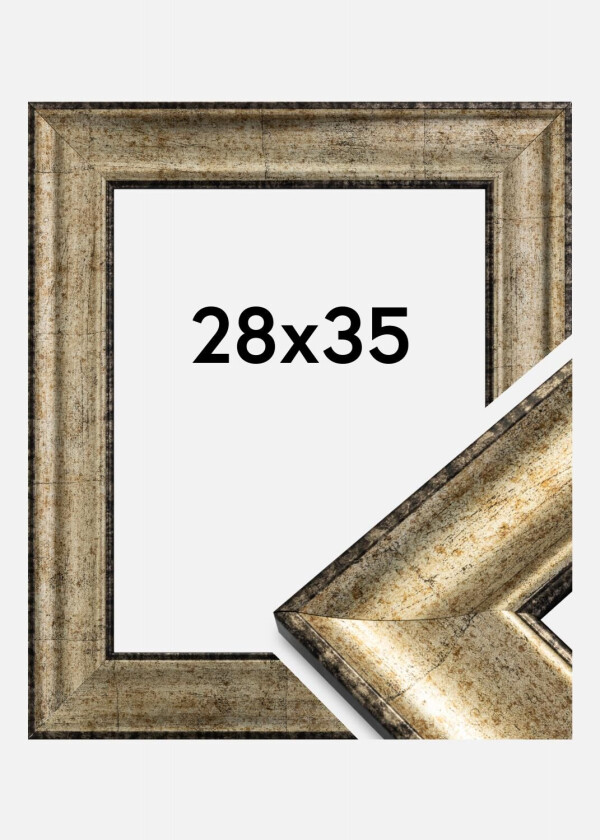 Ramme Saltsjöbaden Akrylglass Antikk Gull 28x35 Cm