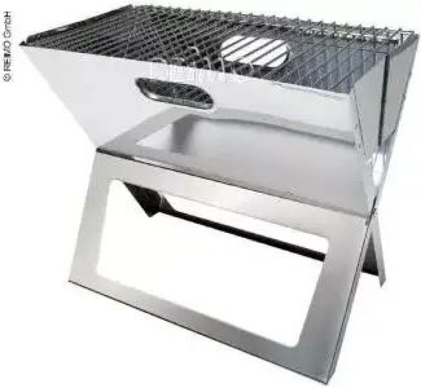 CAMP4 Kullgrill Tom I Rustfritt Stål 50x26x4 Cm