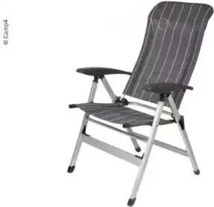 Campingstol Colima Antrasitt/hvit Belastning Opptil 150 Kg