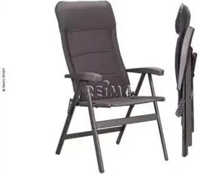 Bilde av Westfield Campingstol Noblesse Koksgrå Belastning Opptil 150 Kg